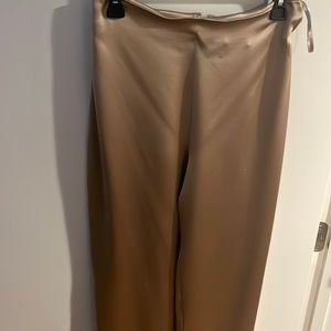 Silvia Tcherassi gold silk pant
